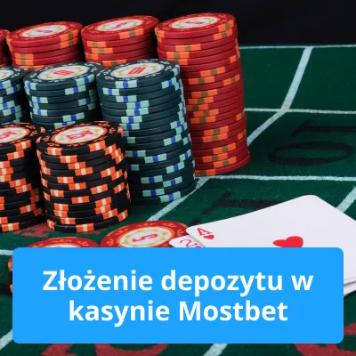 Złożenie depozytu w kasynie Mostbet